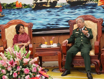 Vietnam, India to boost defense ties - ảnh 1